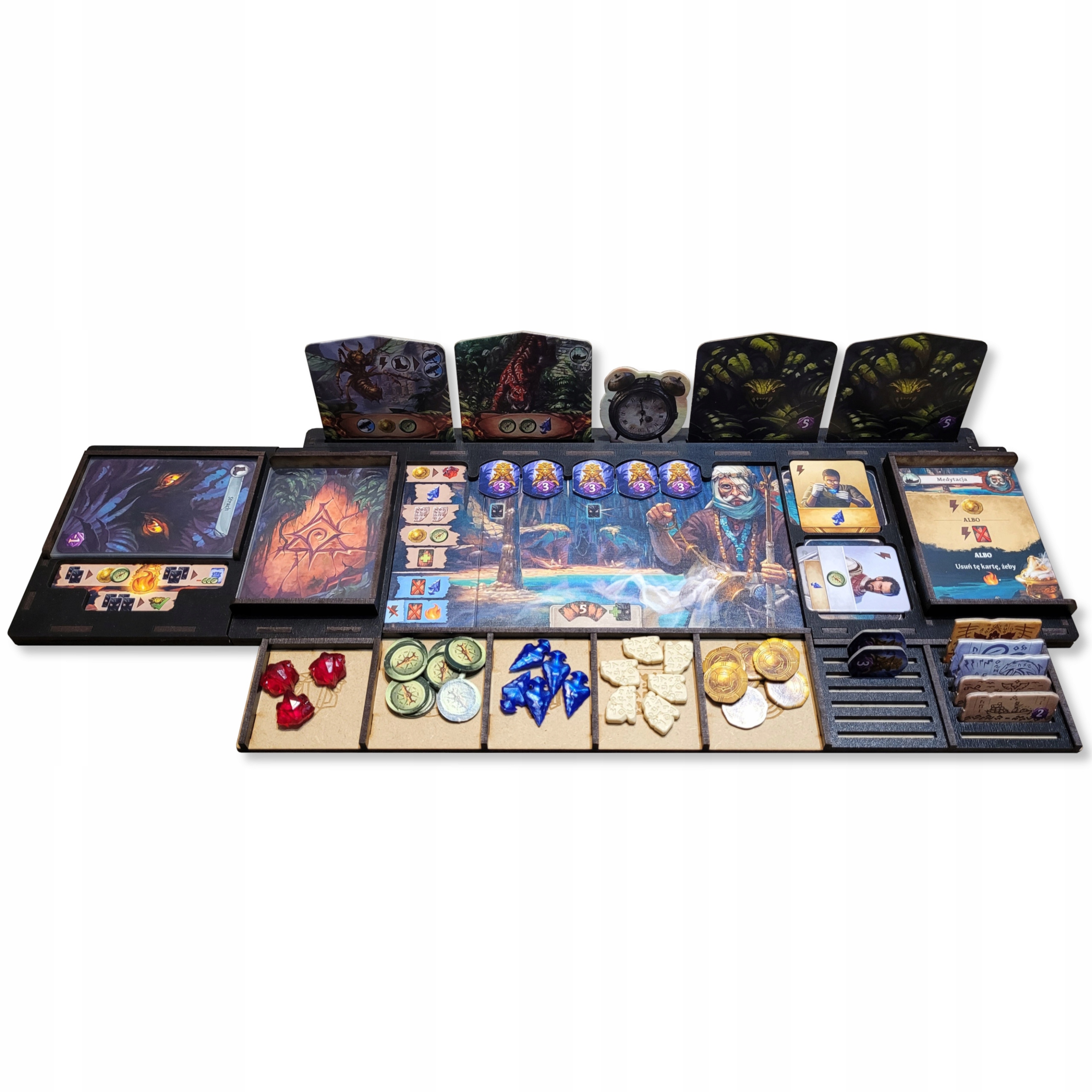 Zagniona Wyspa Arnak - Plansza Gracza Mistyk