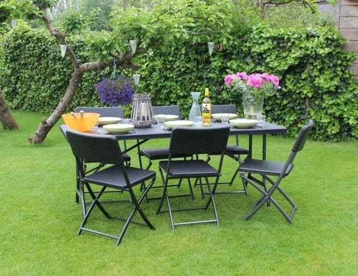 Euro Trail Pavilion Ratan Table Stol kempingowy Numery katalogowe zamiennikow ETCF1271 0100