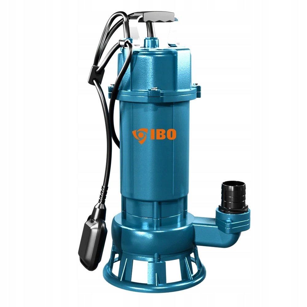 Furiatka 370 s drtičem (0,37 kW, 230 V), ponorná pumpa s plovákem