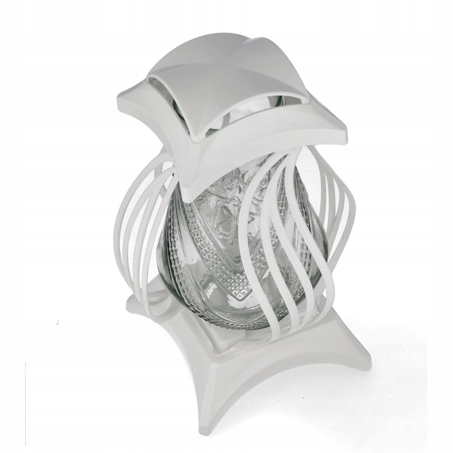 Znicz Cebula Słoik biały 34cm Marka bez marki