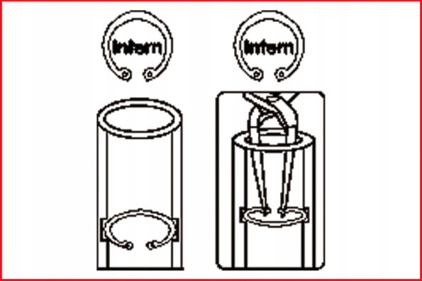LONG ARM SEGER RING PLIERS