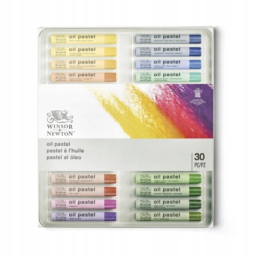 Pastele olejne Winsor & Newton metal box