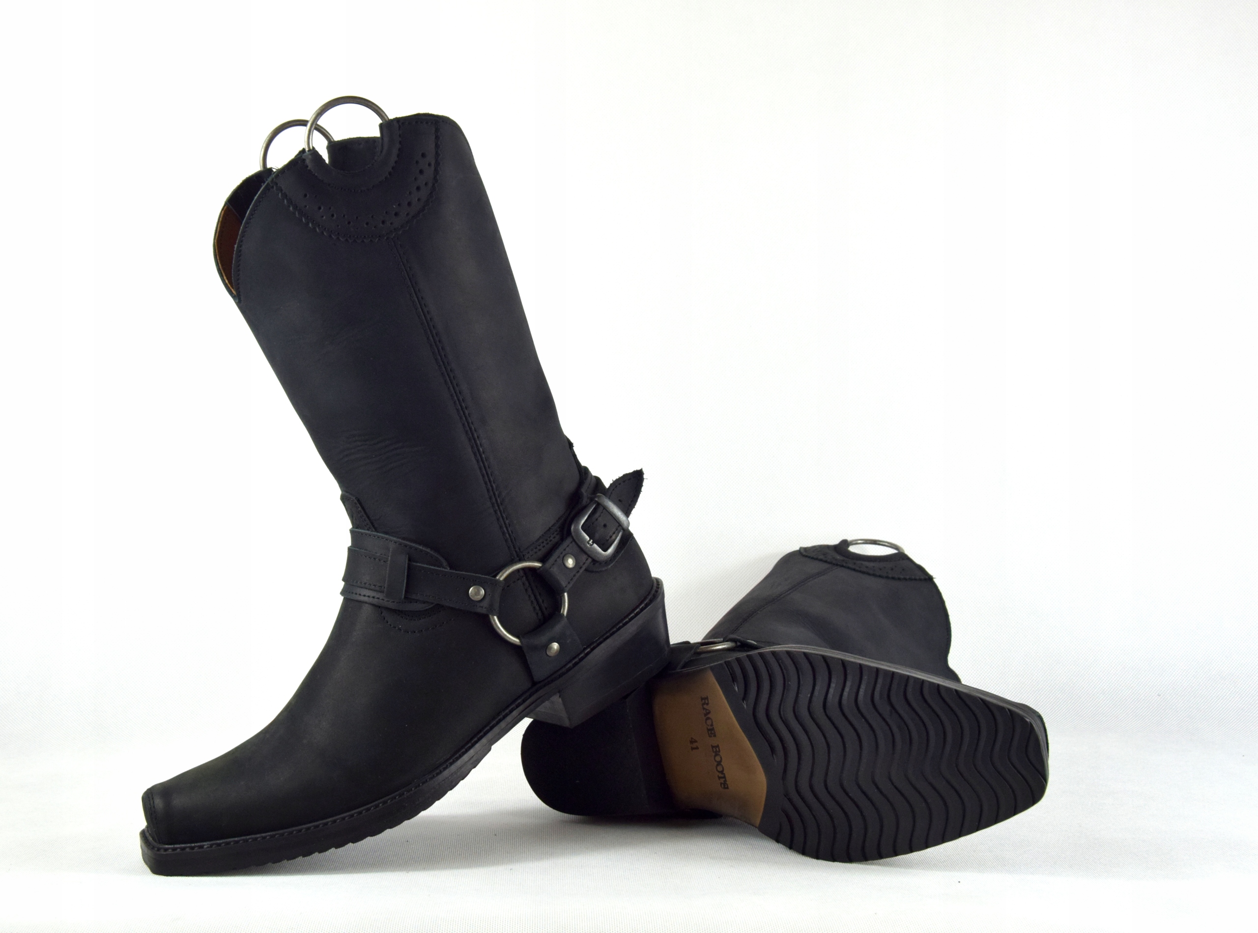 OFICERKI SKÓRZANE MĘSKIE MATOWE OBUWIE 139 Oryginalne opakowanie producenta pudełko