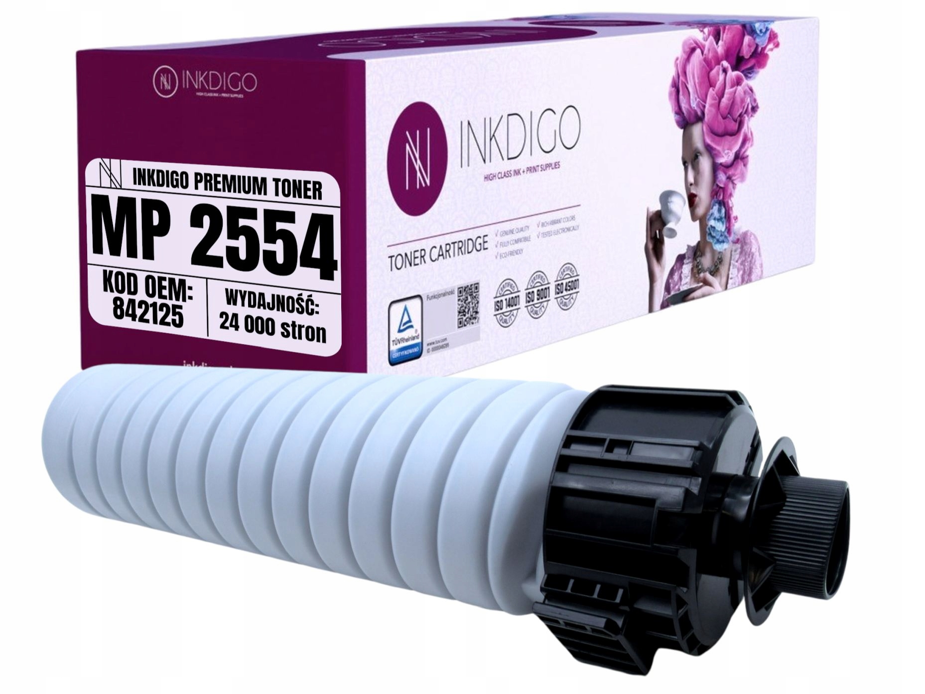 Náhradní toner 841993 pro tiskárny Ricoh Mp 2555 3055 3554 IM 2500 3000