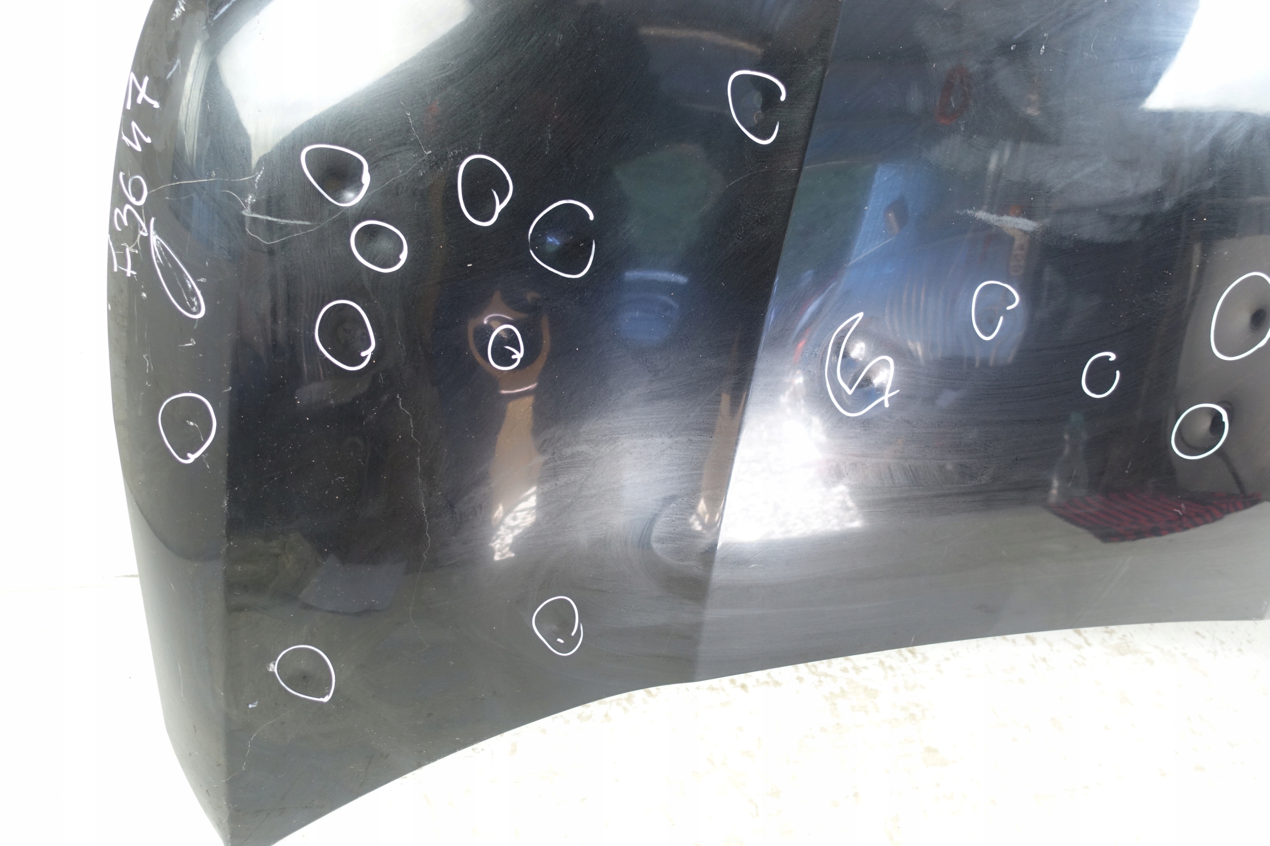 CITROEN C4 DS4 2011- bonnet PORKWYA engine