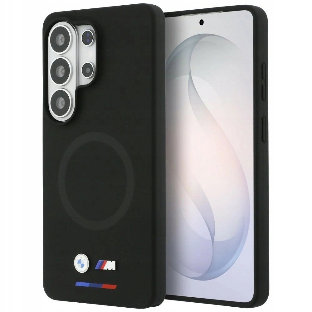 Pouzdro Bmw M Silicone MagSafe na Samsung Galaxy S26 Ultra černé