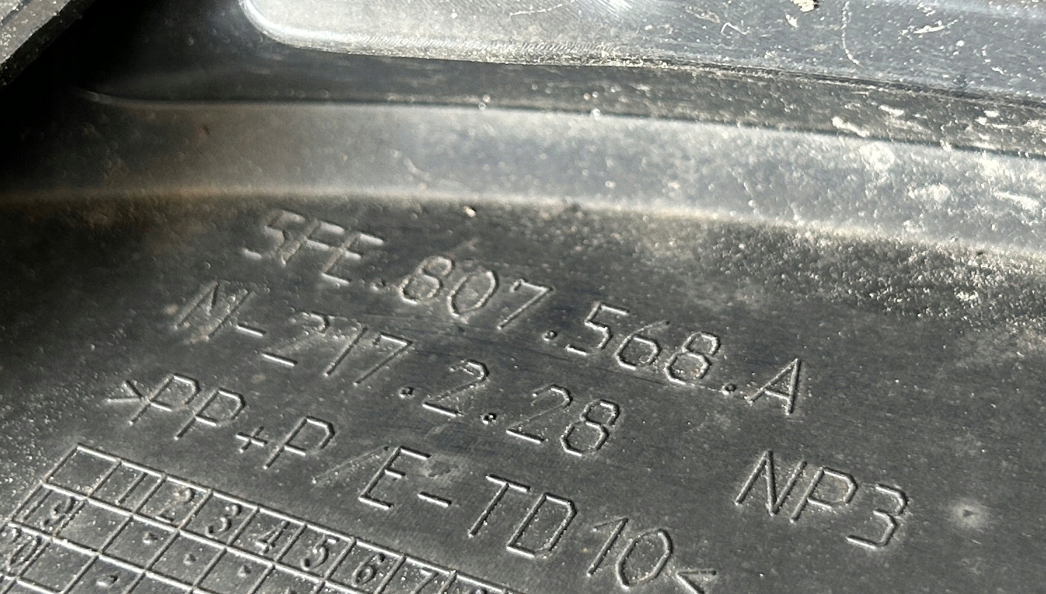 Stoßstange heck hinten SEAT LEON IV KOMBI PDC