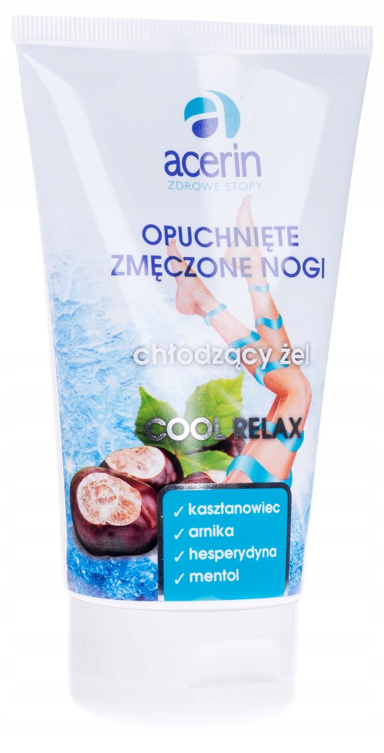 

Acerin Cool Relax, żel chłodzący na opuchnięte