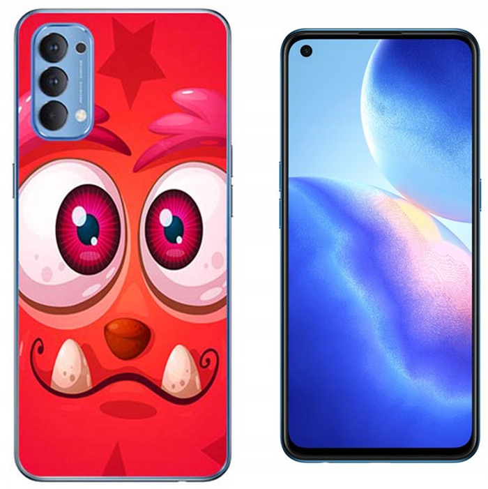 

Etui Gel Foto Do Oppo Reno 5 4G / 5G Szkło 9H