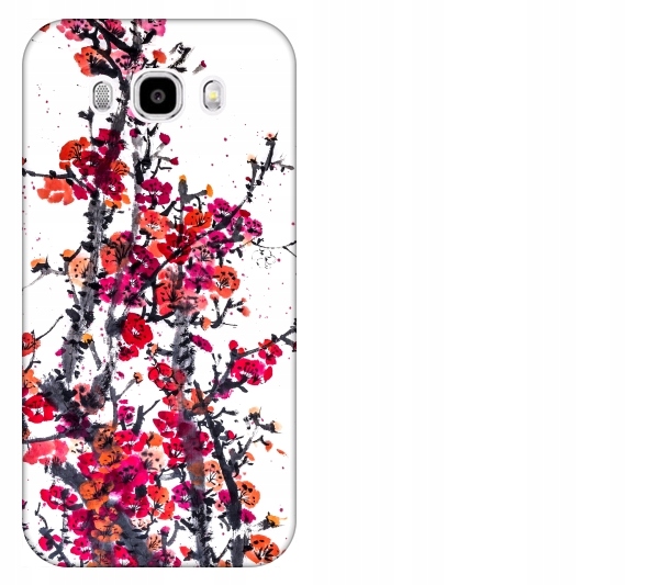 

Etui pokrowiec Samsung Galaxy J5 2016 Kwiaty akwar