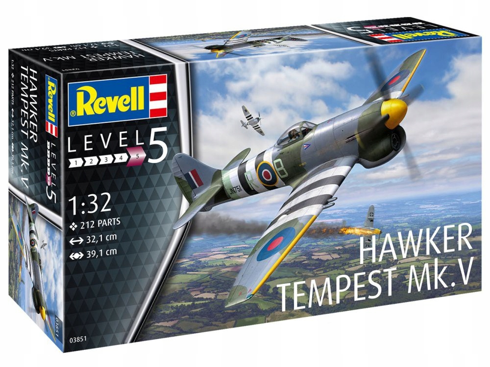 1/32 Letadlo Hawker Tempest V Revell 03851