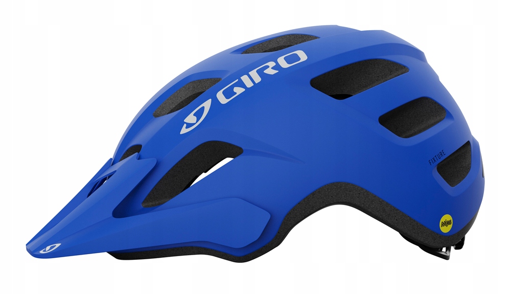 Kask rowerowy Giro Fixture Mips niebieski 54–61cm