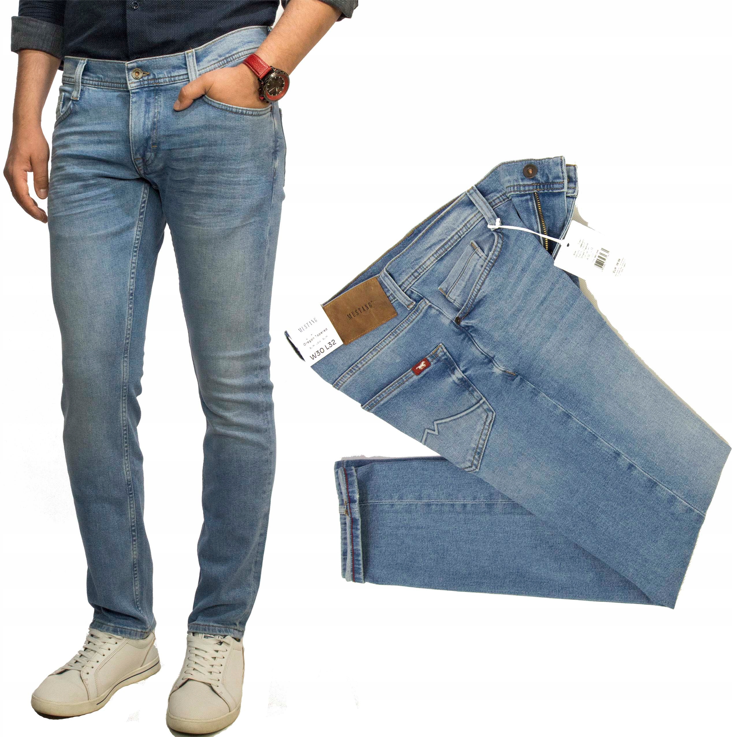 

Mustang Oregon Tapered Heat spodnie jeansy W34 L32