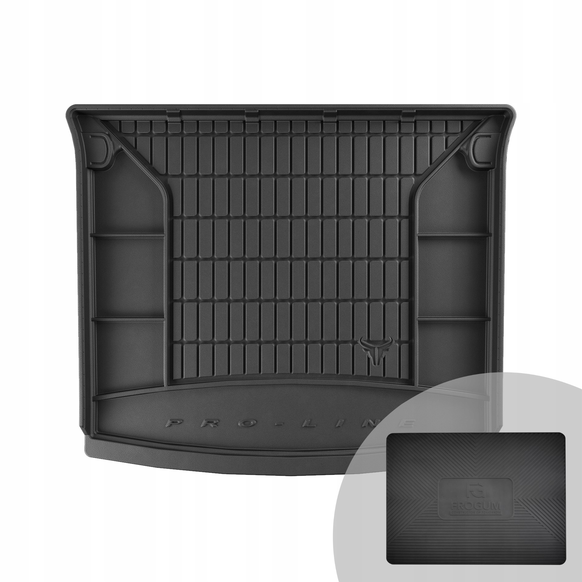 Frogum Gumová rohož do kufru 3D pro Volkswagen Caddy III Life 2015-2020