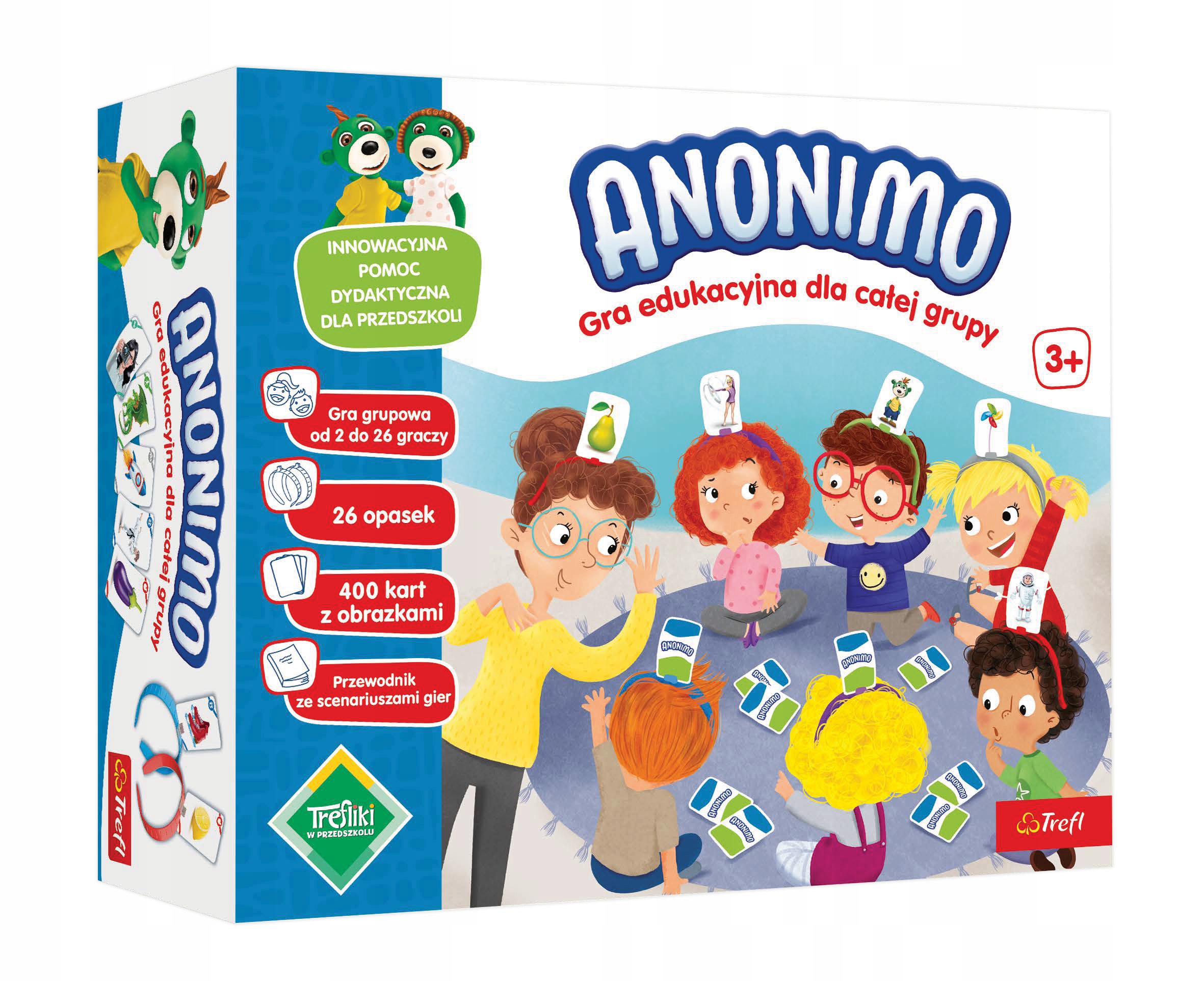 Gra Anonimo dla grup Trefl