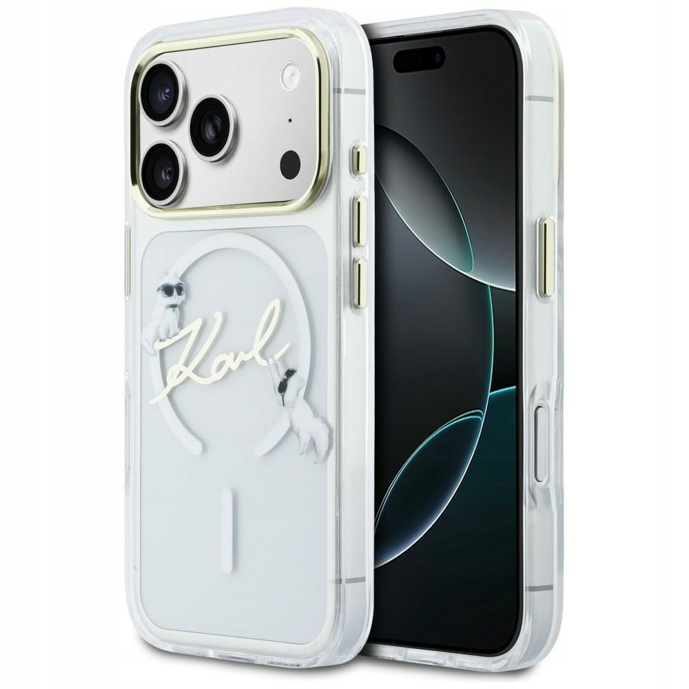 Pouzdro Pro Iphone 17 Pro Karl Lagerfeld Choupeettes Script Logo Magsafe