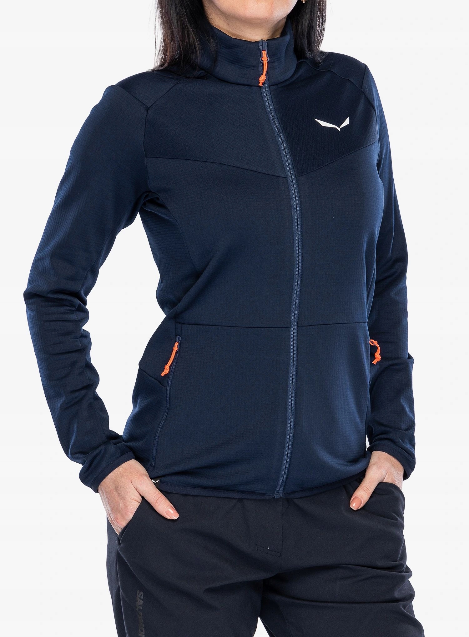 Mikina Salewa Puez Cammino Pl Jacket navy blazer 42 (XL)