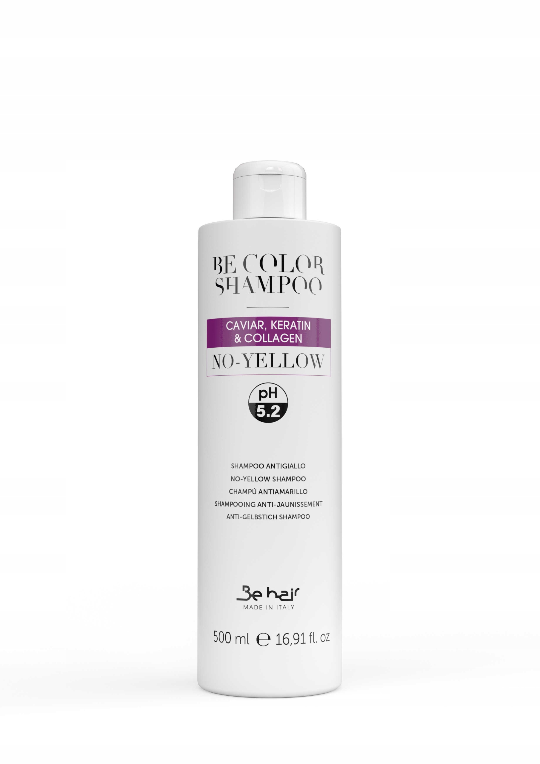 

Be Color No Yellow Szampon usuwa żółte tony 500 ml