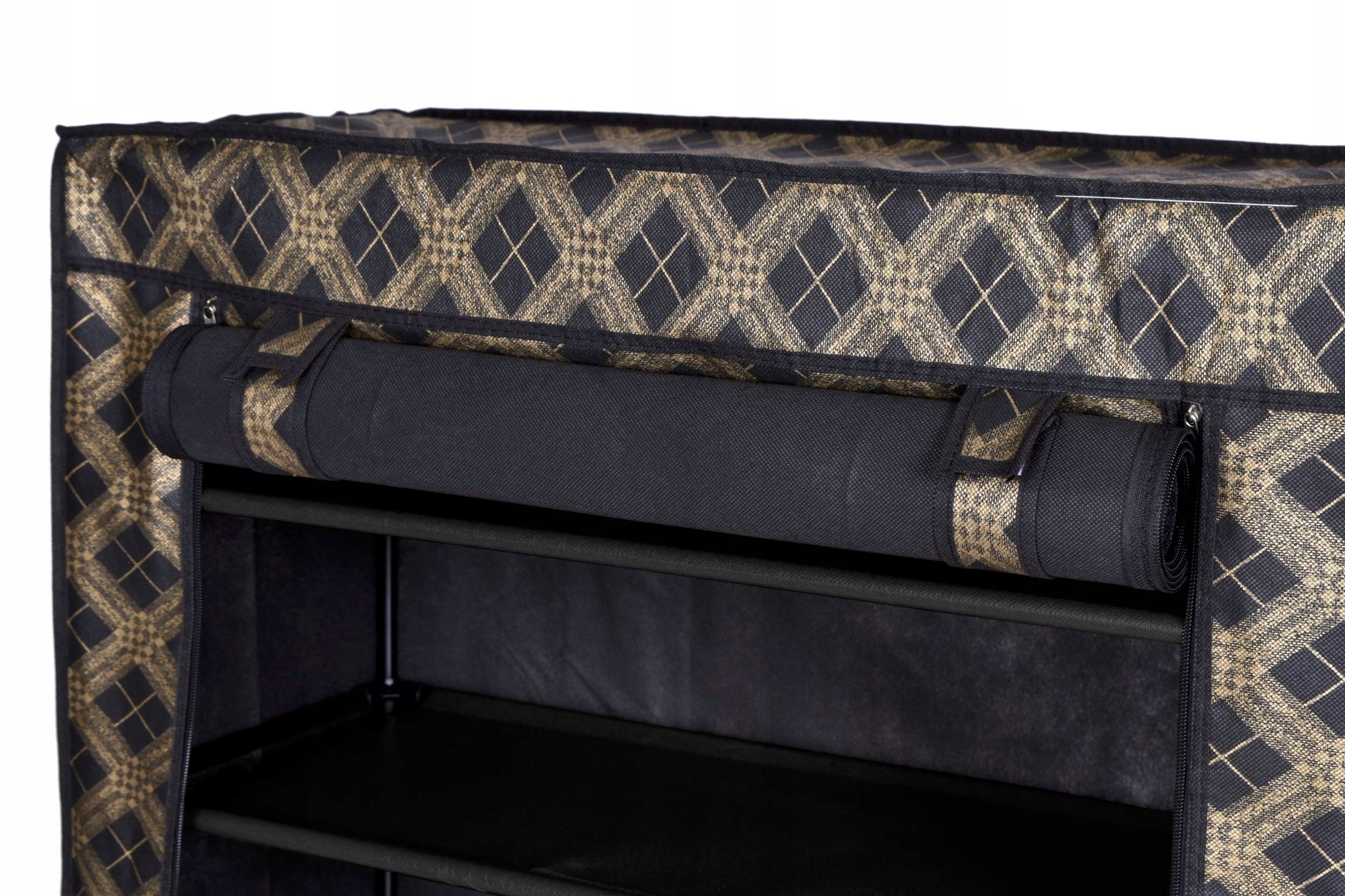 PÓŁKA NA BUTY OBUWIE SZAFKA TEKSTYLNA REGAŁ DO PRZEDPOKOJU GARDEROBY STOJAK Liczba poziomów 5