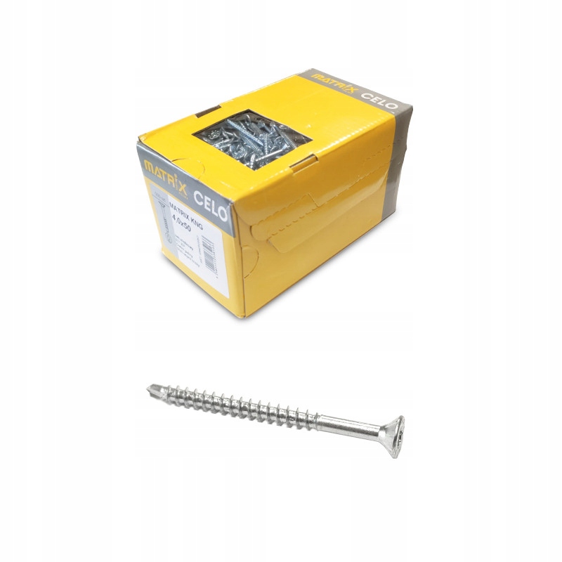

Wkręty samowiercące 4x50mm Matrix Celo 500szt