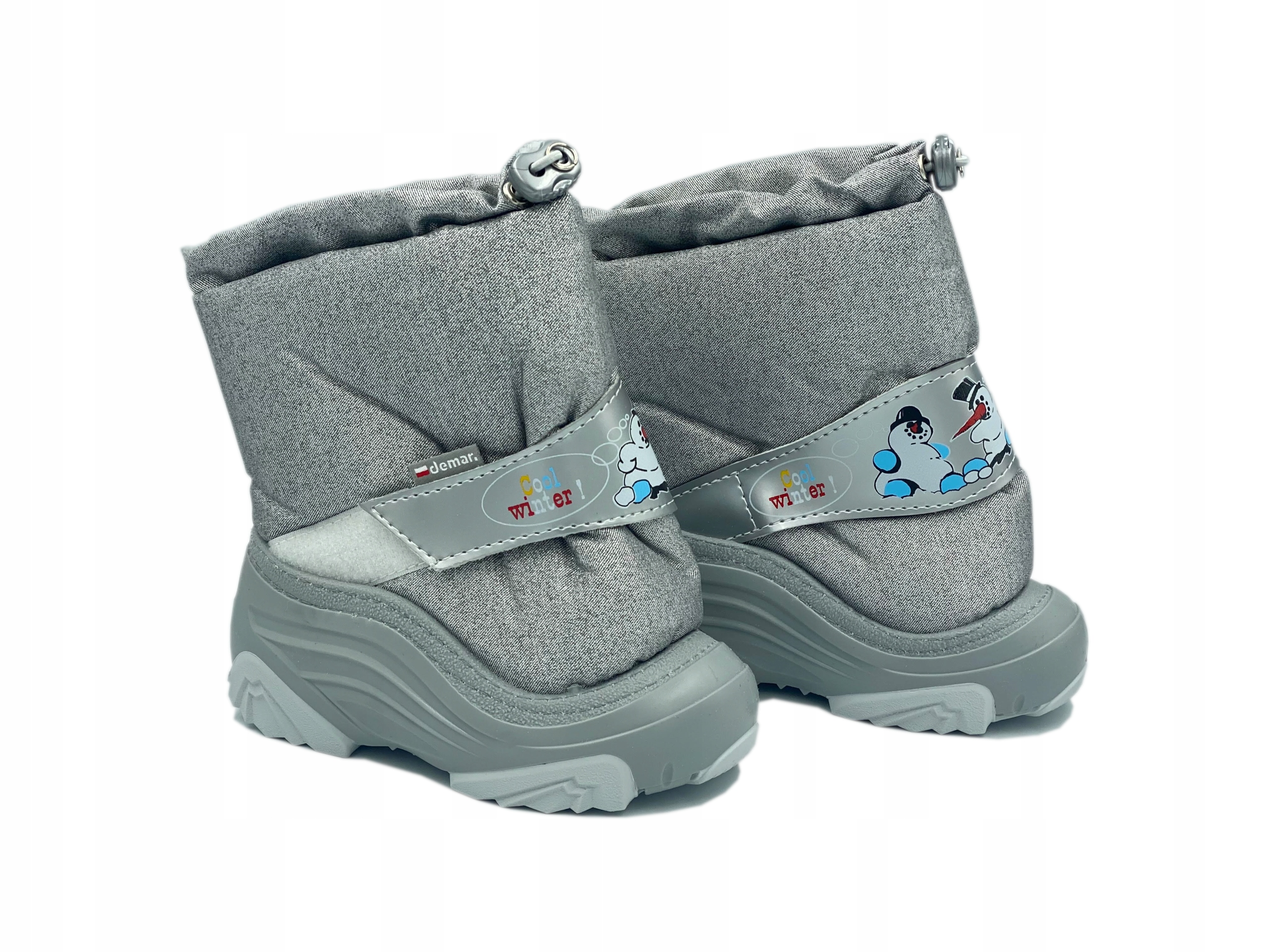 Demar Śniegowce Snowmen rzep WEŁNA! roz. 24/25 E Marka Demar