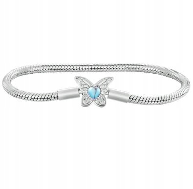 Modulární náramek s přívěskem motýl 19 Cm stříbro 925 s925 SimplyMe Dárek
