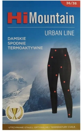 

HiMountain damskie spodnie termoaktywne