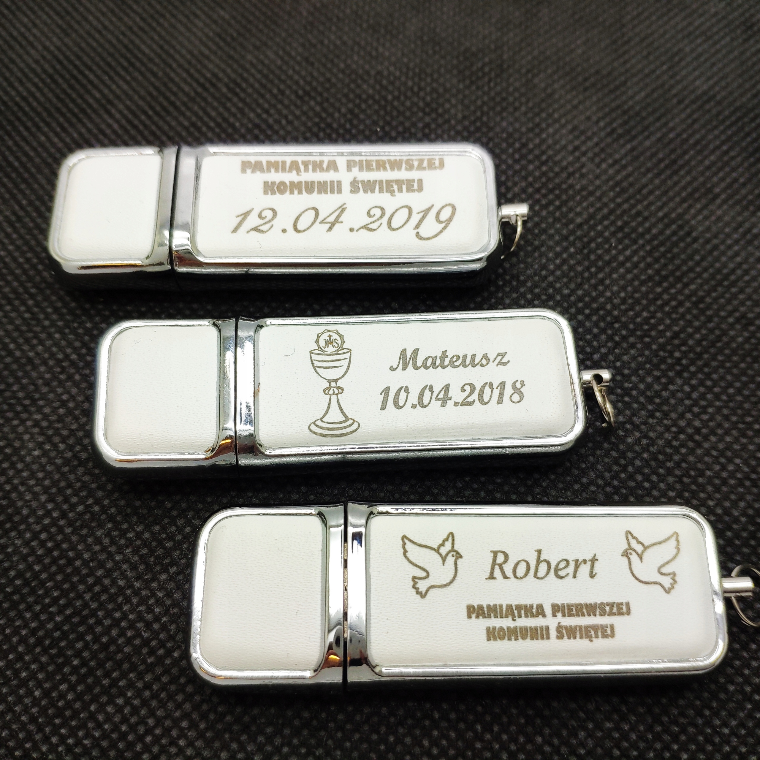 pendrive USB 32 GB pamiątka I Komunia Św. GRAWER Interfejs USB 2.0