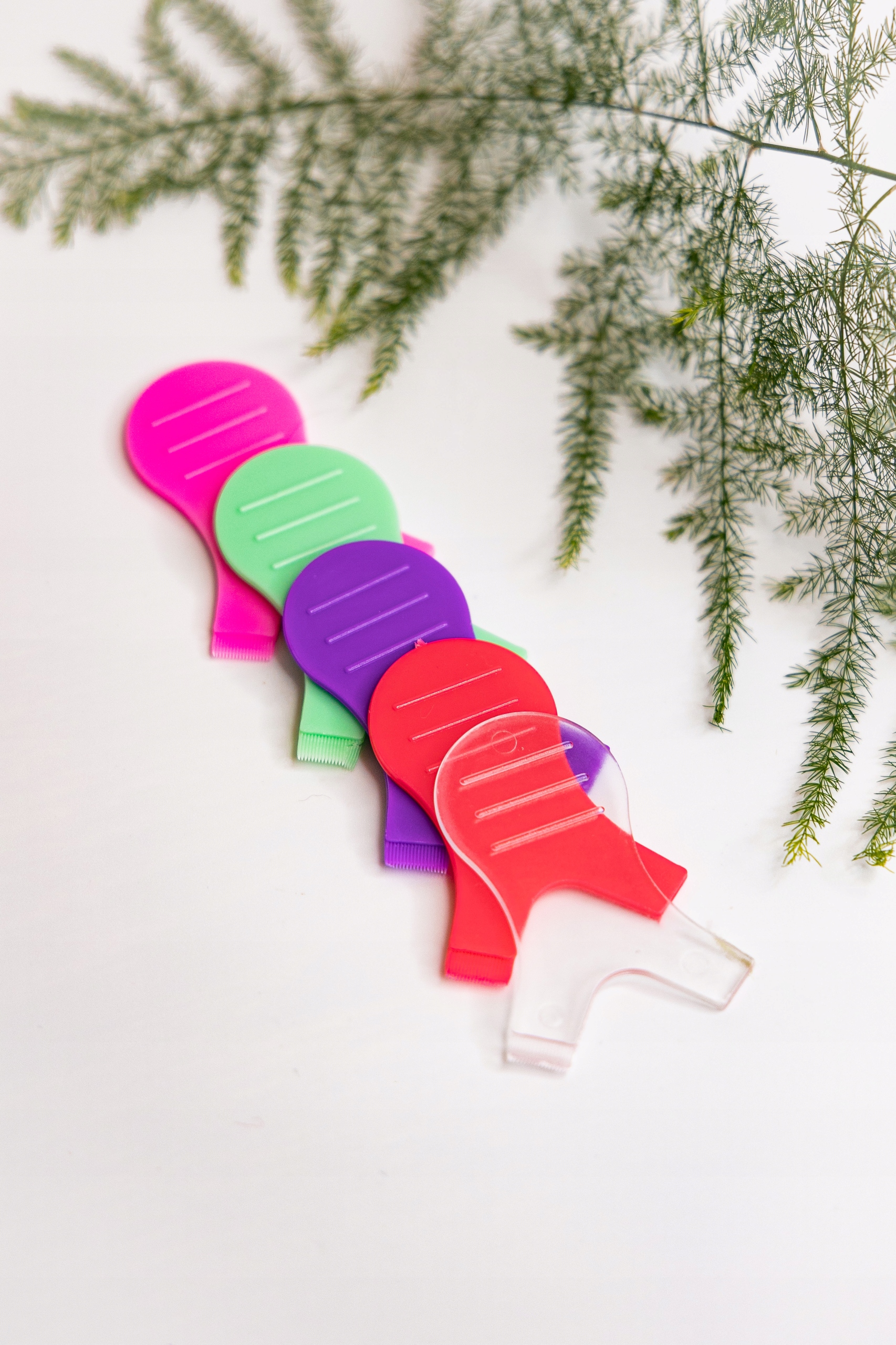 APLIKATOR GRZEBYK DO LIFTINGU LAMINACJI RZĘS ZESTAW 10 SZTUK TURKUSOWY Marka inna marka