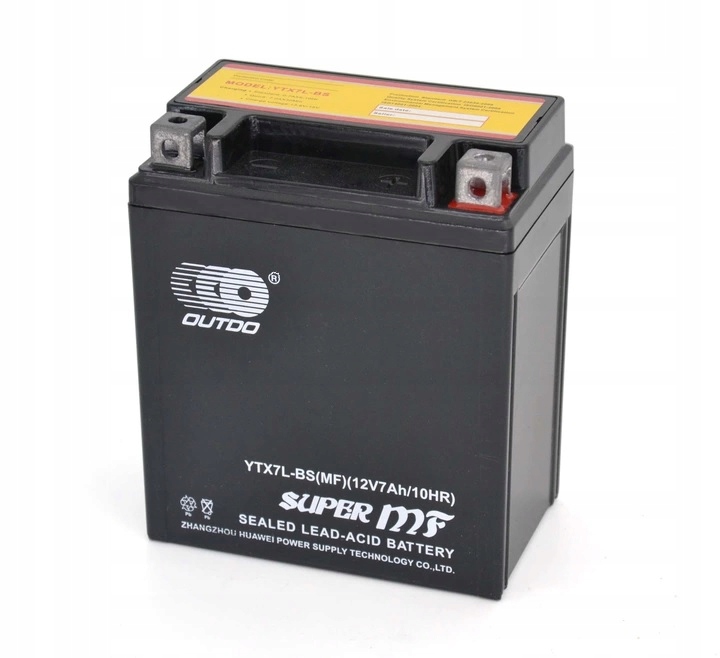 

Akumulator Outdo YTX7L-BS 7Ah 100A Gel