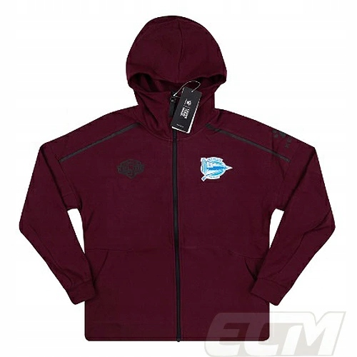 Mikina Kelme Deportivo Alavés 19/20 Fialová s kapucí
