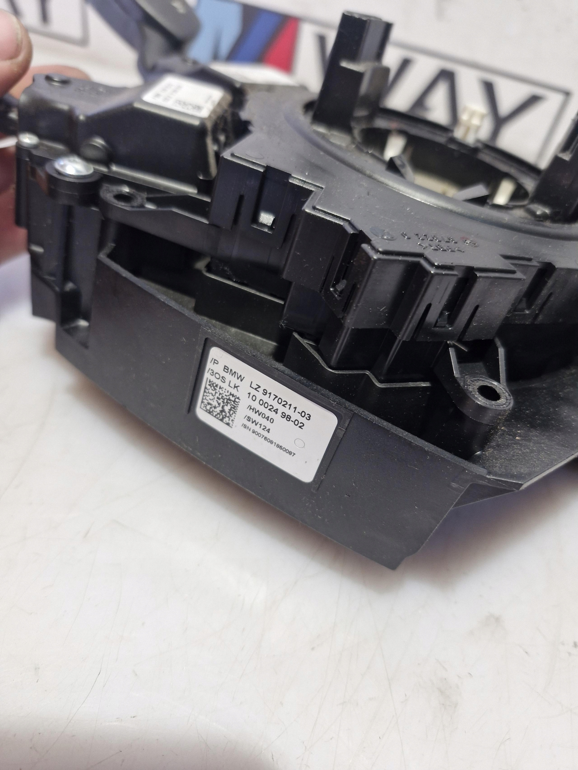 6976394 9170211 BMW E61 MANETKA steering wheel levers and controls ring