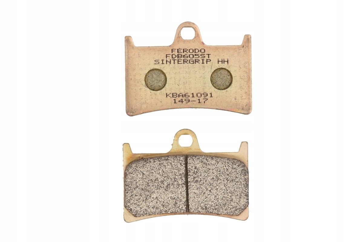 KLOCKI HAMULCOWE YAMAHA FJR 1300 2001-2005 PRZÓD