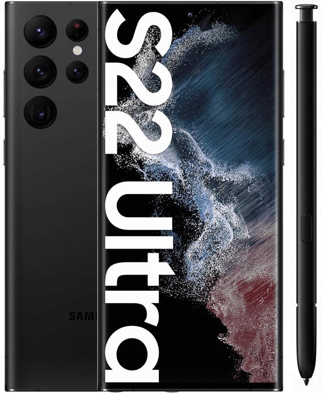 

Nowy Samsung Galaxy S22 Ultra 5G 12/256GB czarny