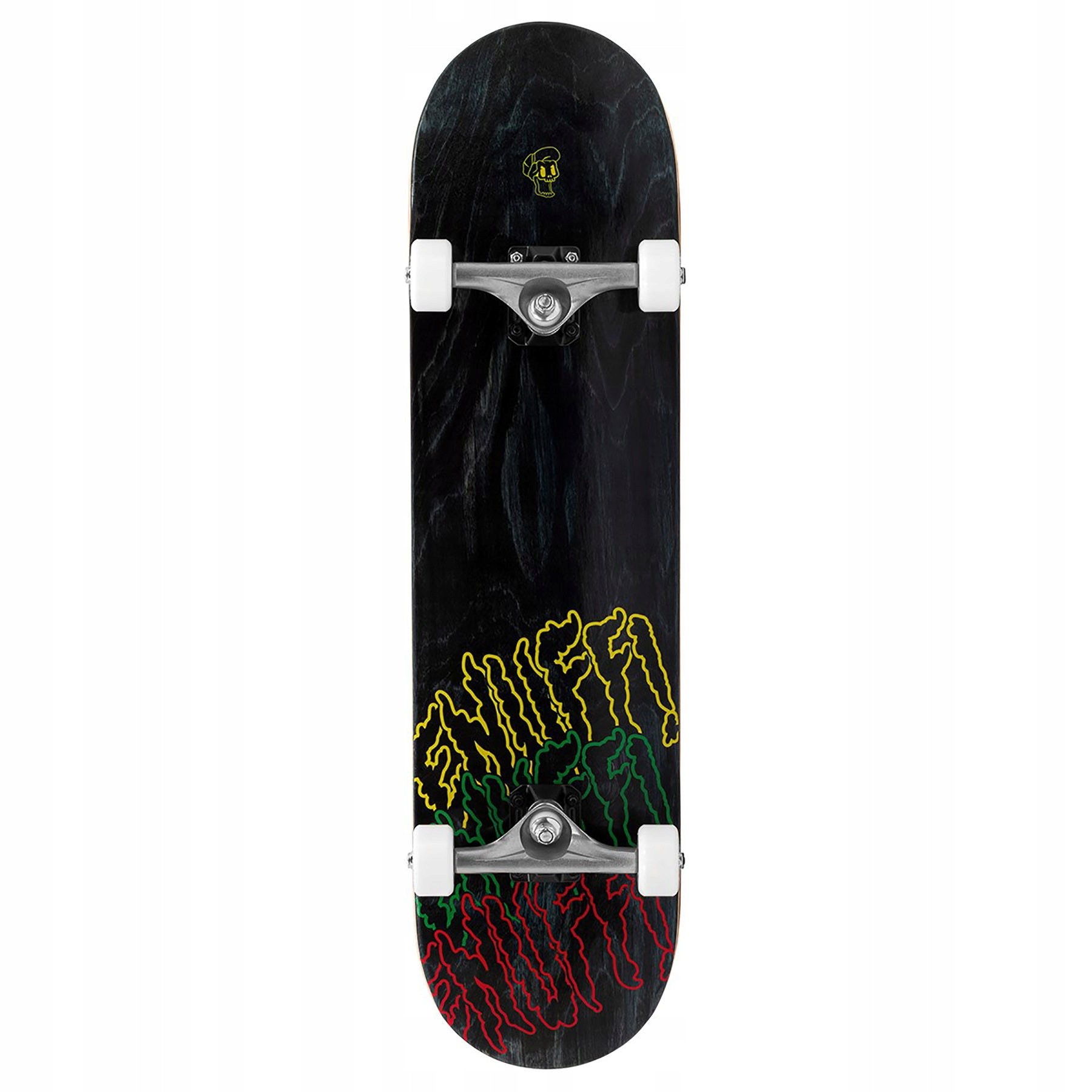 Deskorolka Enuff Three Tier Reloaded Complete 8 ABEC-7 Black 8" x 32 czarna