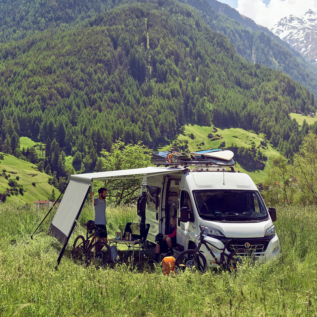 ŚCIANA PRZÓD PANEL MARKIZA THULE SUN BLOCKER 480 cm Marka Thule