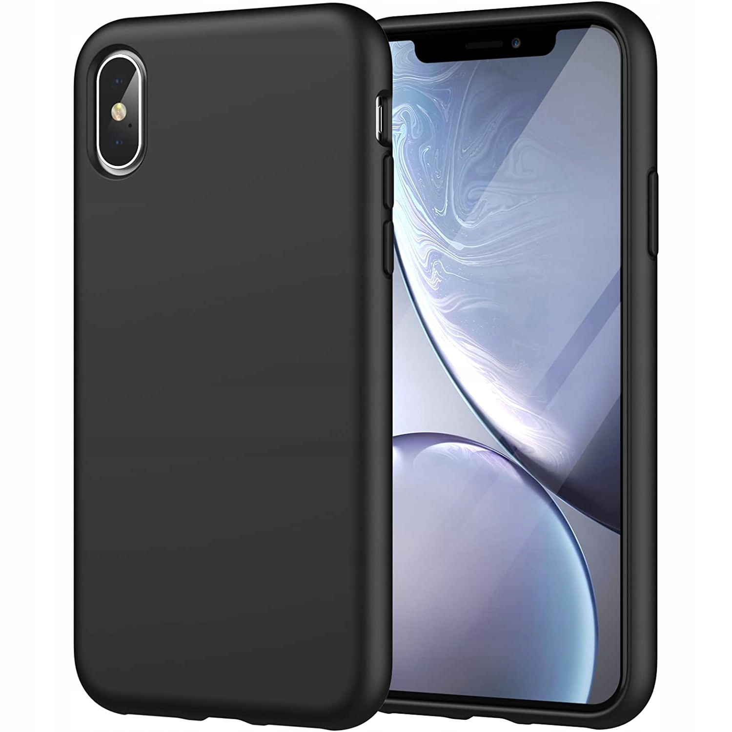 

Etui Case Silikon do iPhone Xs /X Szkło