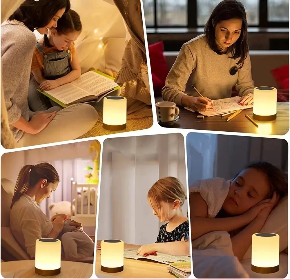 LAMPKA NOCNA LED WIELOKOLOROWA USB PILOT DOTYK EAN (GTIN) 5905489207641