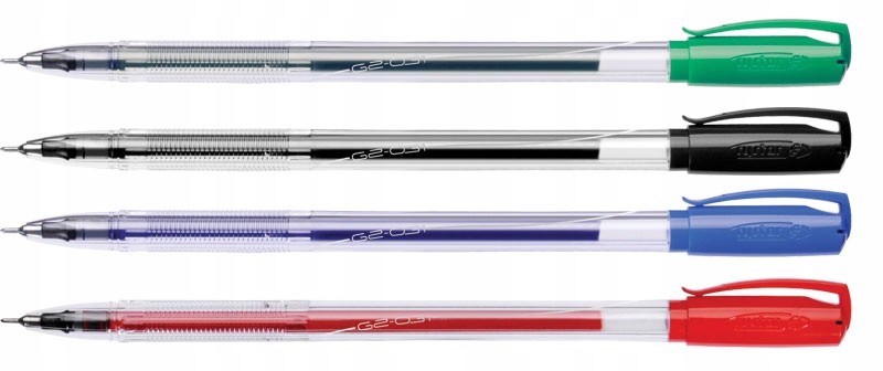 DŁUGOPIS PIÓRO ŻELOWE RYSTOR GZ-031 NIEBIESKIE Marka Rystor