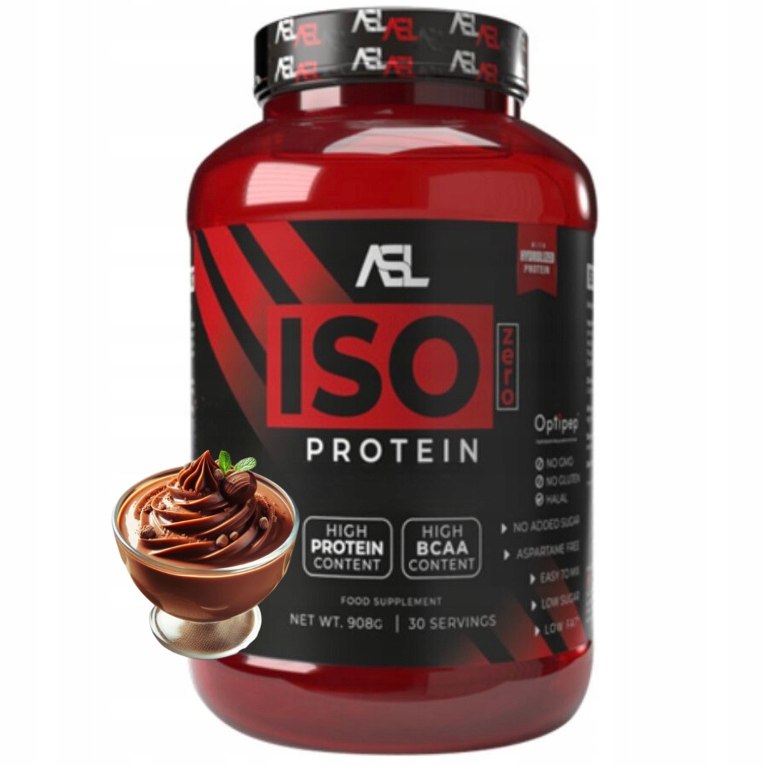 Asl All Sports Labs Iso Zero Protein 908 g izolát Wpi ořechový krém