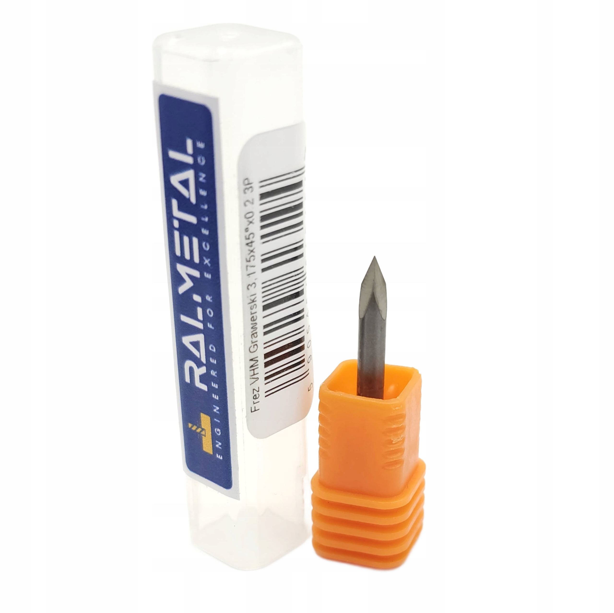 Frez Grawerski V-Type 3,175 mm 1/8' 45° x 0.2 mm VHM 3P