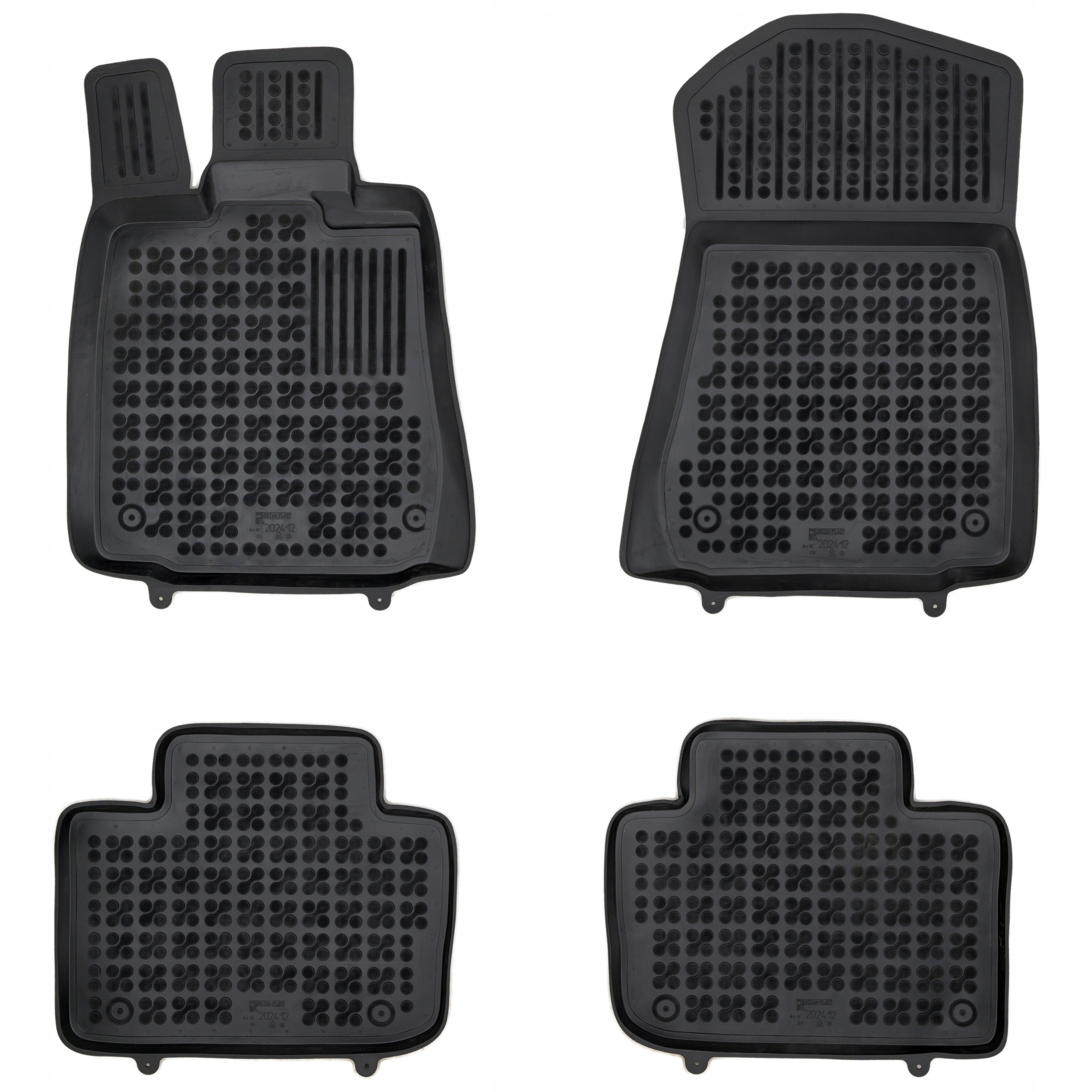 Čierne koberčeky pre Lexus Is III 2013-2020