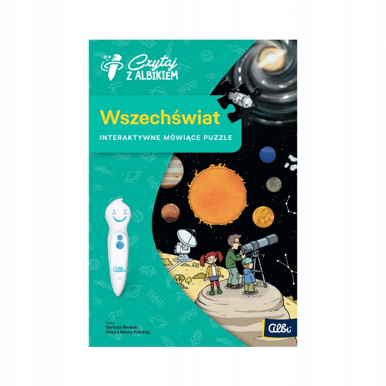 CZYTAJ Z ALBIKIEM PUZZLE INTERAKTYWNE - WSZECHŚWIAT EAN (GTIN) 8590228036704
