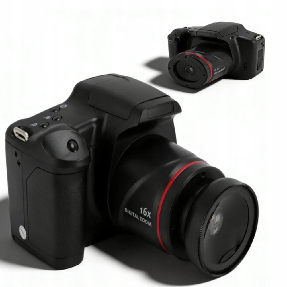 Aparat Cyfrowy Przenośny 16MP 1080P Hd 16X Cyfrowy Zoom 2,4 Calowy
