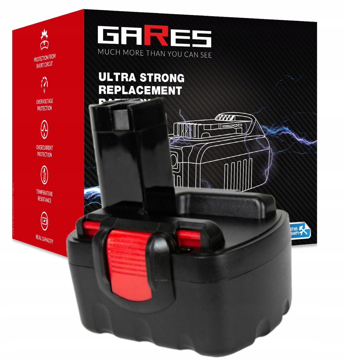 Baterie Akumulátor pro Bosch Pag 14.4V 3Ah 14,4V