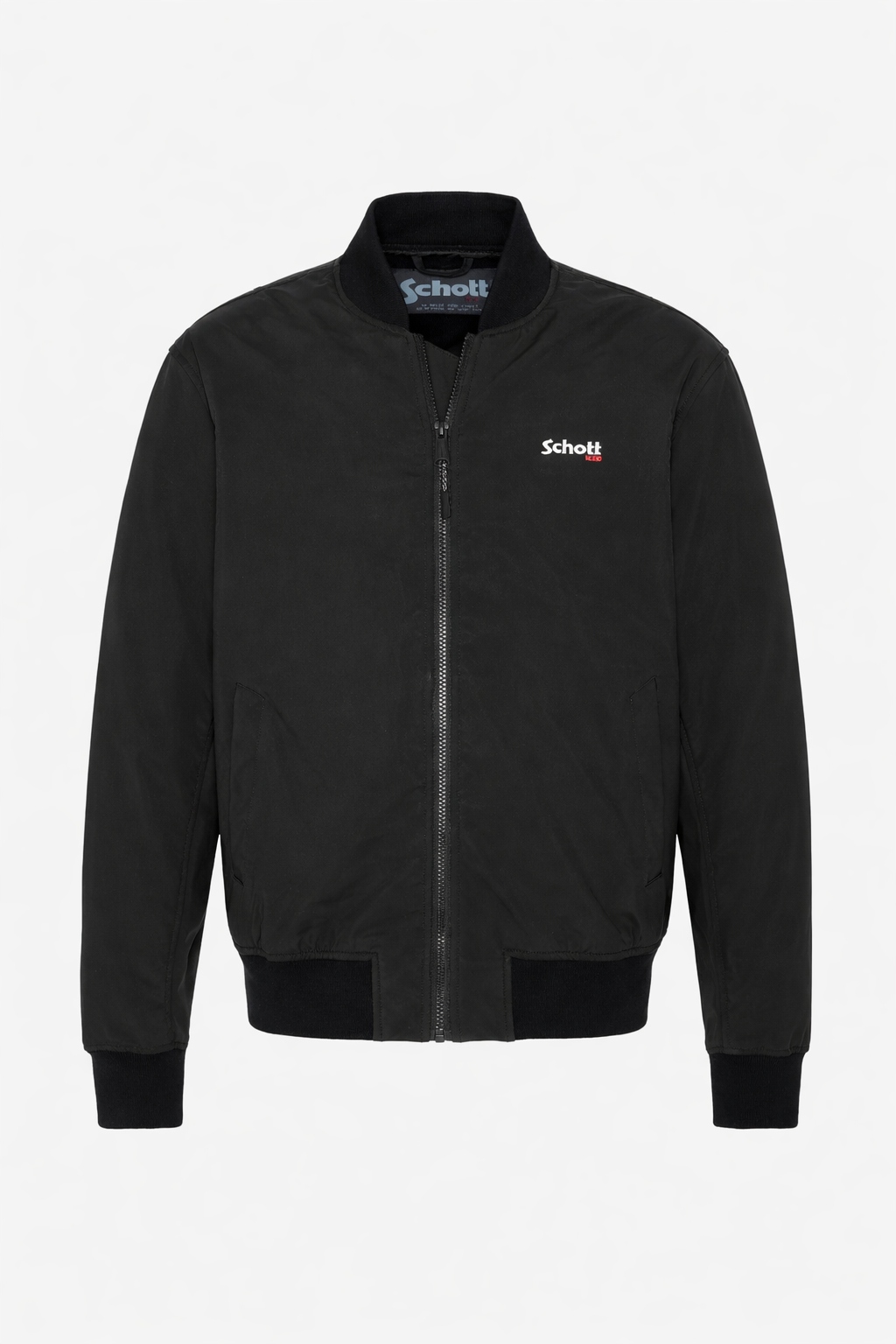 Pánská bunda bomber černá bomber Schott AVALON21 velikost L