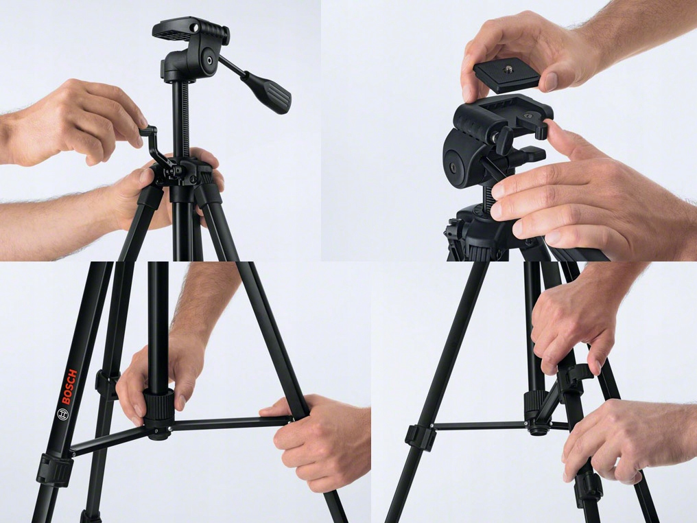 BOSCH BT 150 statyw aluminiowy 157cm gwint 1/4'' Rodzaj statyw