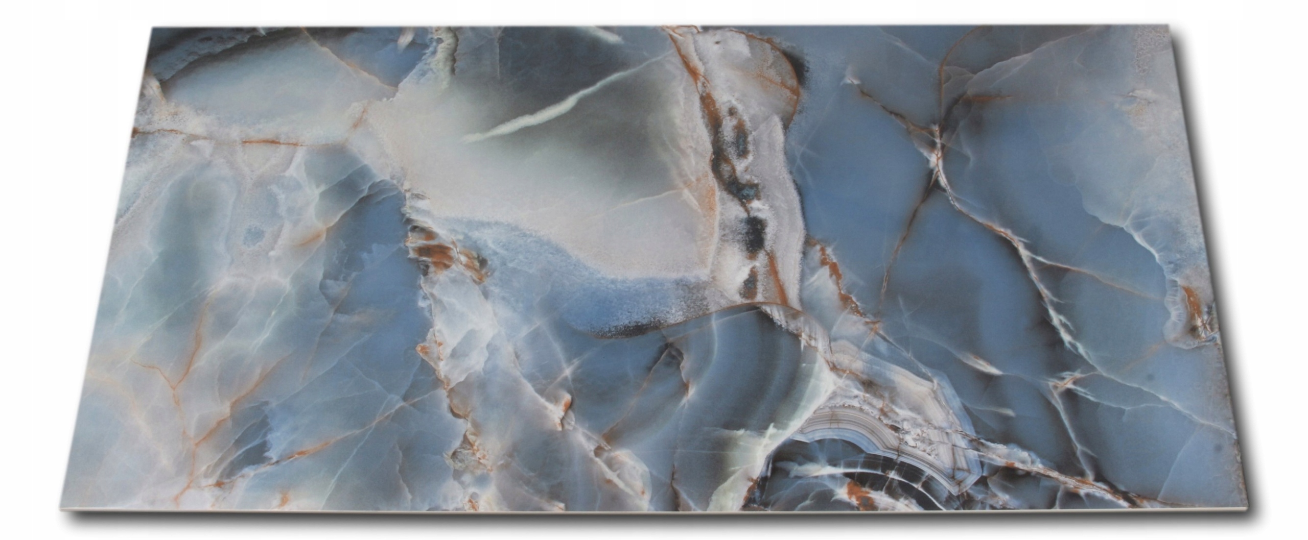 PŁYTKI PODŁOGOWE 120x60 NIEBIESKIE ONYX WŁOSKIE