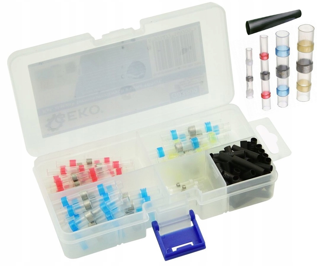 Złącza Rurki Koszulki termokurcz CYNA 100szt 50/50