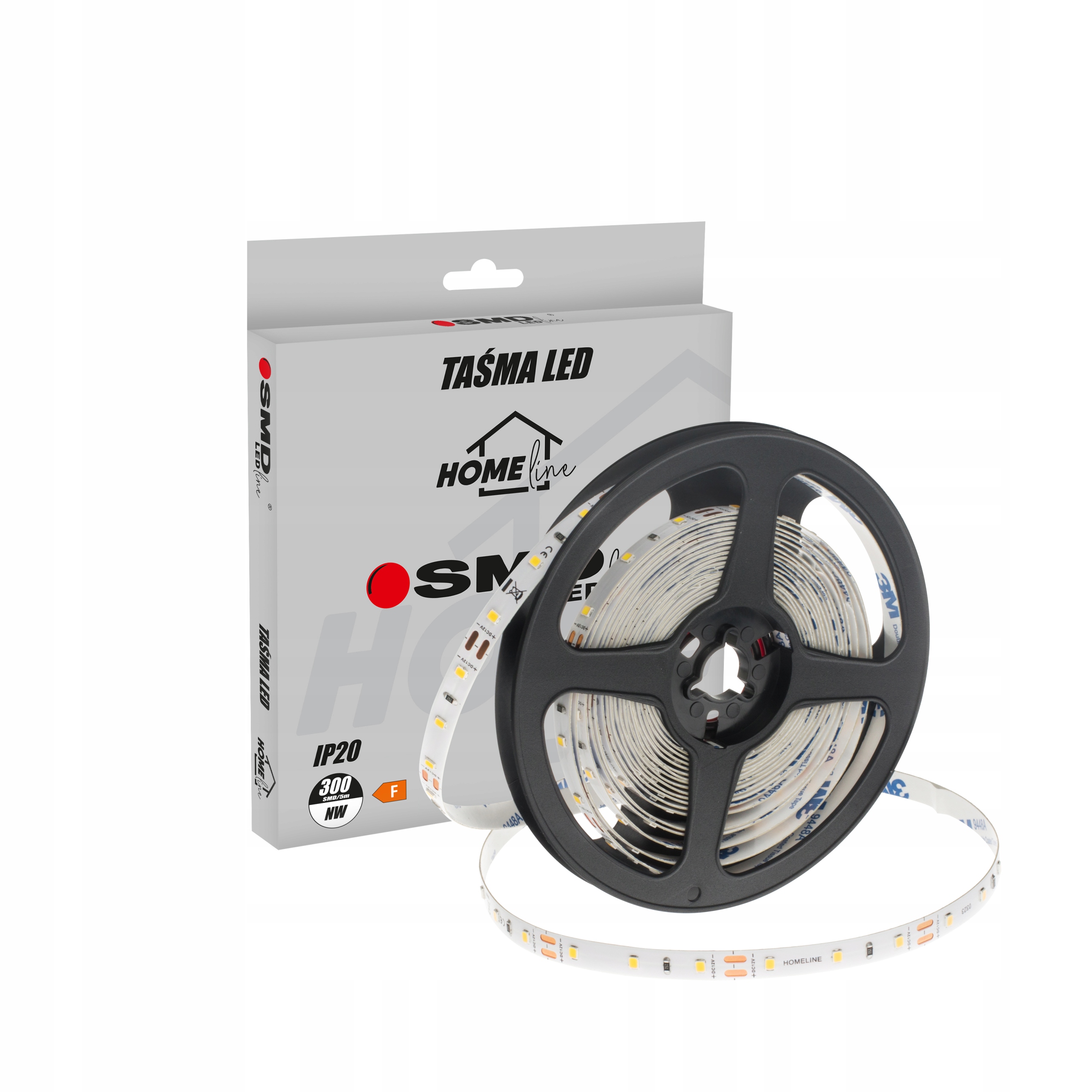 

Taśma Led 300 SMD2835 IP20 5M Smd HOMEline Neutral